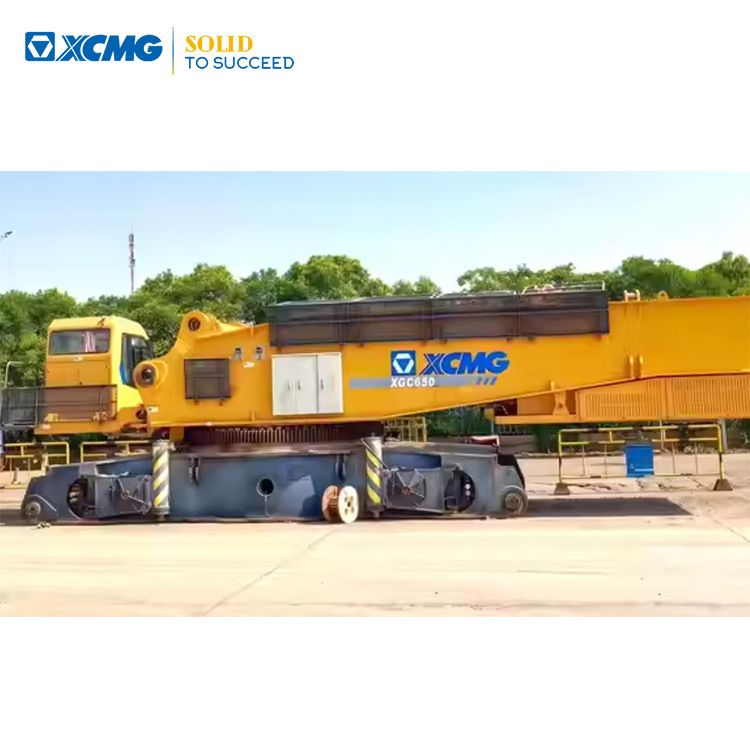 XCMG 2019 Year Used Hydraulic Mobile Crawler Crane 650 Ton XGC650 Hot Sale